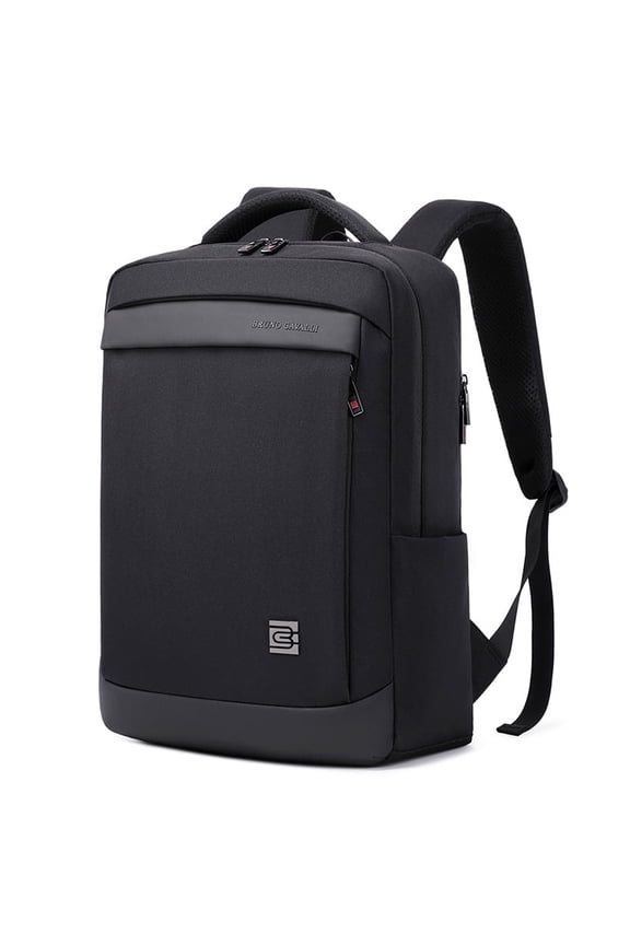 Simple Stylish Business Backpack, 15.6 Inch Laptop Backpack for Men Women, Water Resistant Lightweight Commuter Backpack, Anti-Theft Travel Backpack with Multi-Functional Pockets, Black