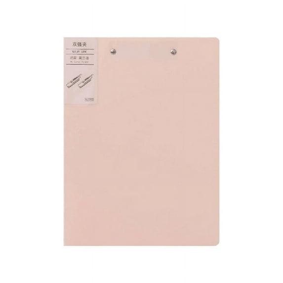 Simple Stylish Morandi Matte File Organizer A4 File Organizer Bag Double Page Clip Document Holder Waterproof Durable