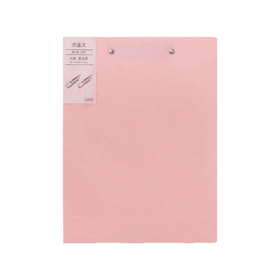 Simple Stylish Morandi Matte File Organizer A4 File Organizer Bag Double Page Clip Document Holder Waterproof Durable