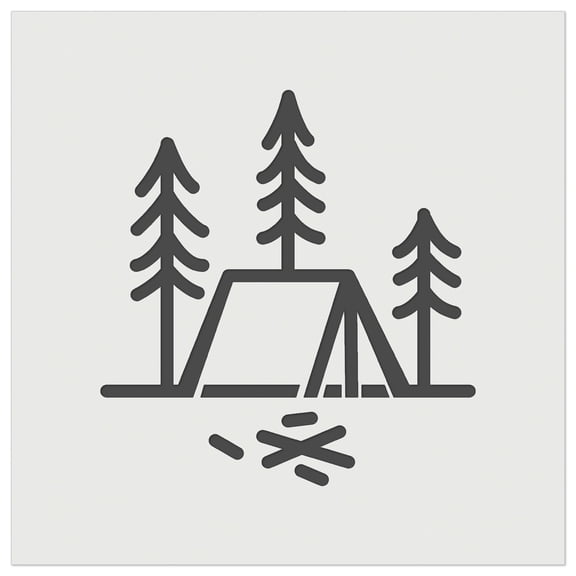 Sniggle Sloth Camping Art Stencils and Templates