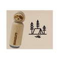 thumbnail image 1 of Simple Tent Camping in Woods Rubber Stamp for Scrapbooking Crafting Stamping - Mini 1/2 Inch, 1 of 7