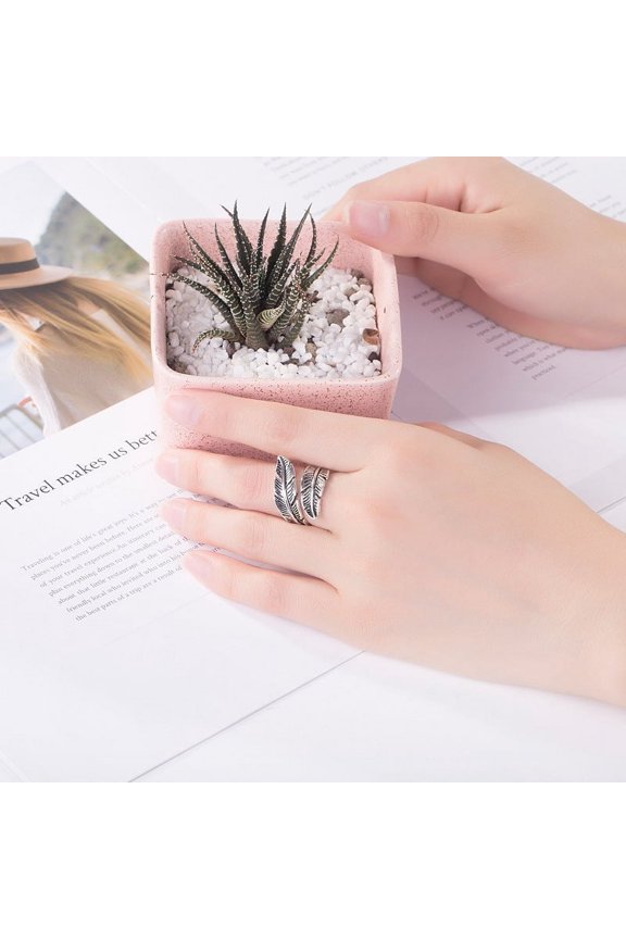 Simple Thai Silver Stainless Steel Ring