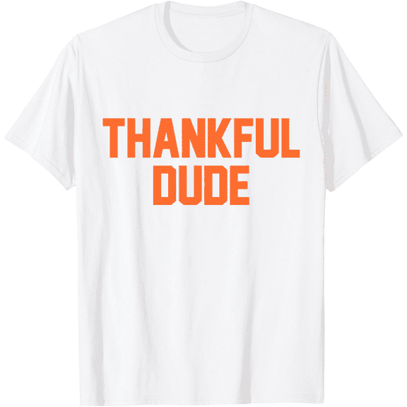Simple Thanksgiving T-Shirt for Boys – Classic Text Design, Fall Holiday Style
