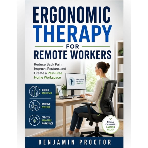 The Simple Therapy Solutions Ergonomic Therapy for Remote Workers: Reduce Back Pain, Improve Posture, and Create a Pain-Free Home Workspace, (Paperback)
