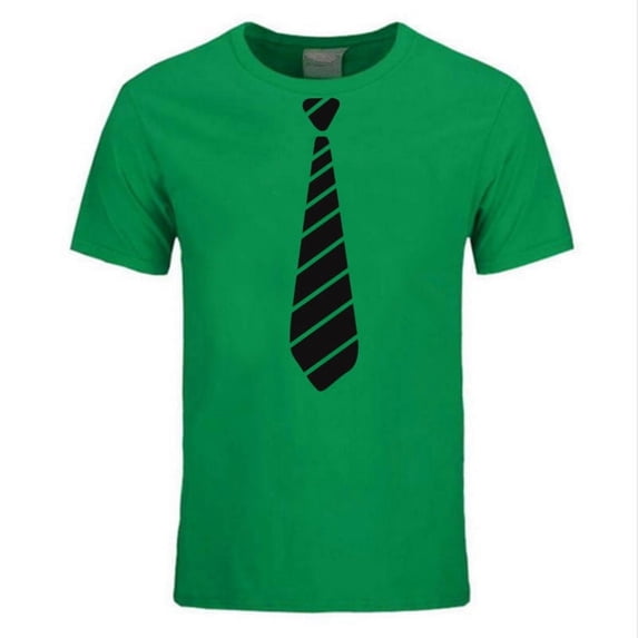 Simple Tie Pattern Tshirts Summer Fashion Short Sleeve Casual Streetwear 3D Printed T Shirts Mens Overd Funny Tees Tops