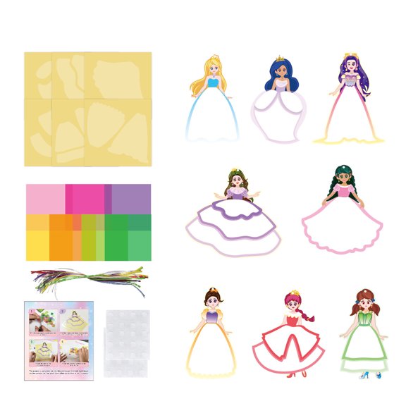 Simple To Make Handmade Paper Butterfly Making Craft Set With Multiple Colors to Beginner Home Or School Decoration