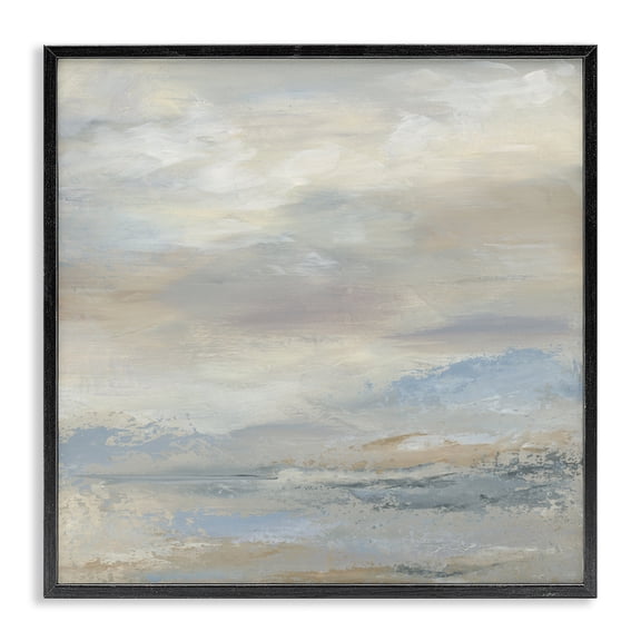 Stupell Industries Simple Touches Of Color Black Framed Giclee Art, design by Kristen Dalpiaz, 12 x 12