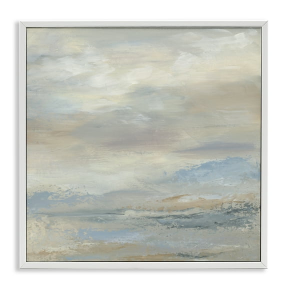 Stupell Industries Simple Touches Of Color White Framed Giclee Art, design by Kristen Dalpiaz, 12 x 12