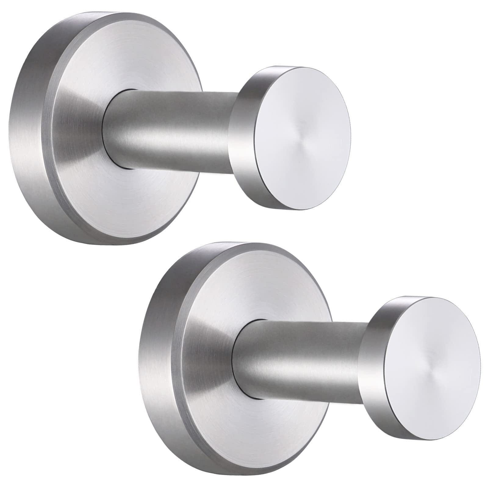 Simple Towel Hook Brushed Gold 2 PCS, SUS304 Stainless Steel Hand Towel ...
