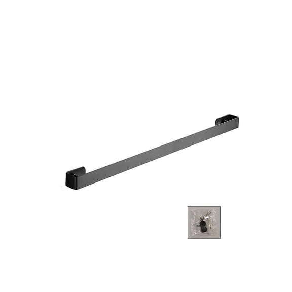 Simple Towel Rack Bathroom Storage Shelf Wall Mounted Towel Holder Stainless Steel Slippers Rack Waterproof Organizer