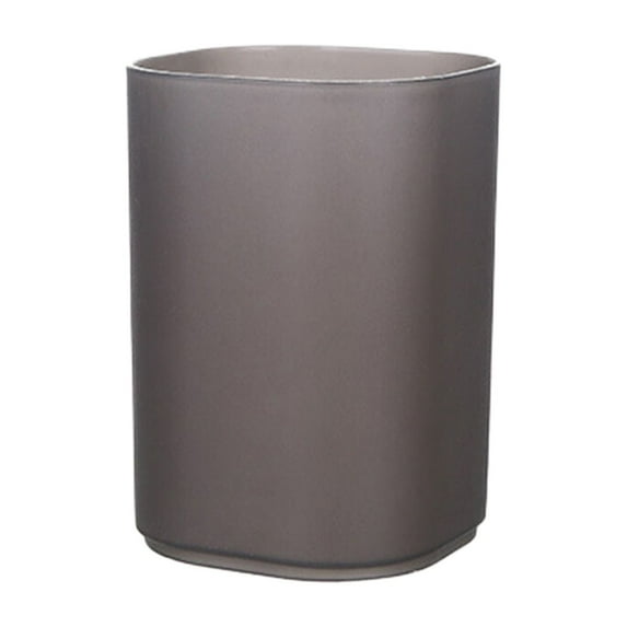 Simple Transparent Pen Holder for Desk, Student Office Organizer, Frosted Storage Box for Pencils & Stationery Supplies Under $1, Goohae Pencil Holder, Pencil Holder for Desk Black