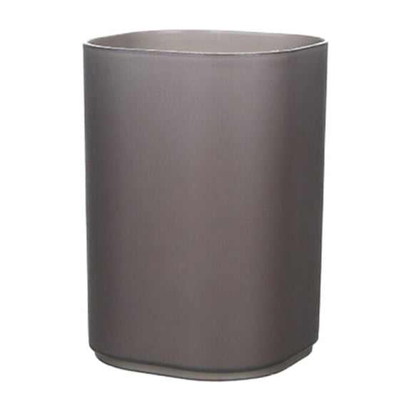 Simple Transparent Pen Holder for Desk, Student Office Organizer,Frosted Storage Box for Pencils & Stationery Supplies,Pencil Holder, Pencil Holder for Desk,Black,3.94x2.76"