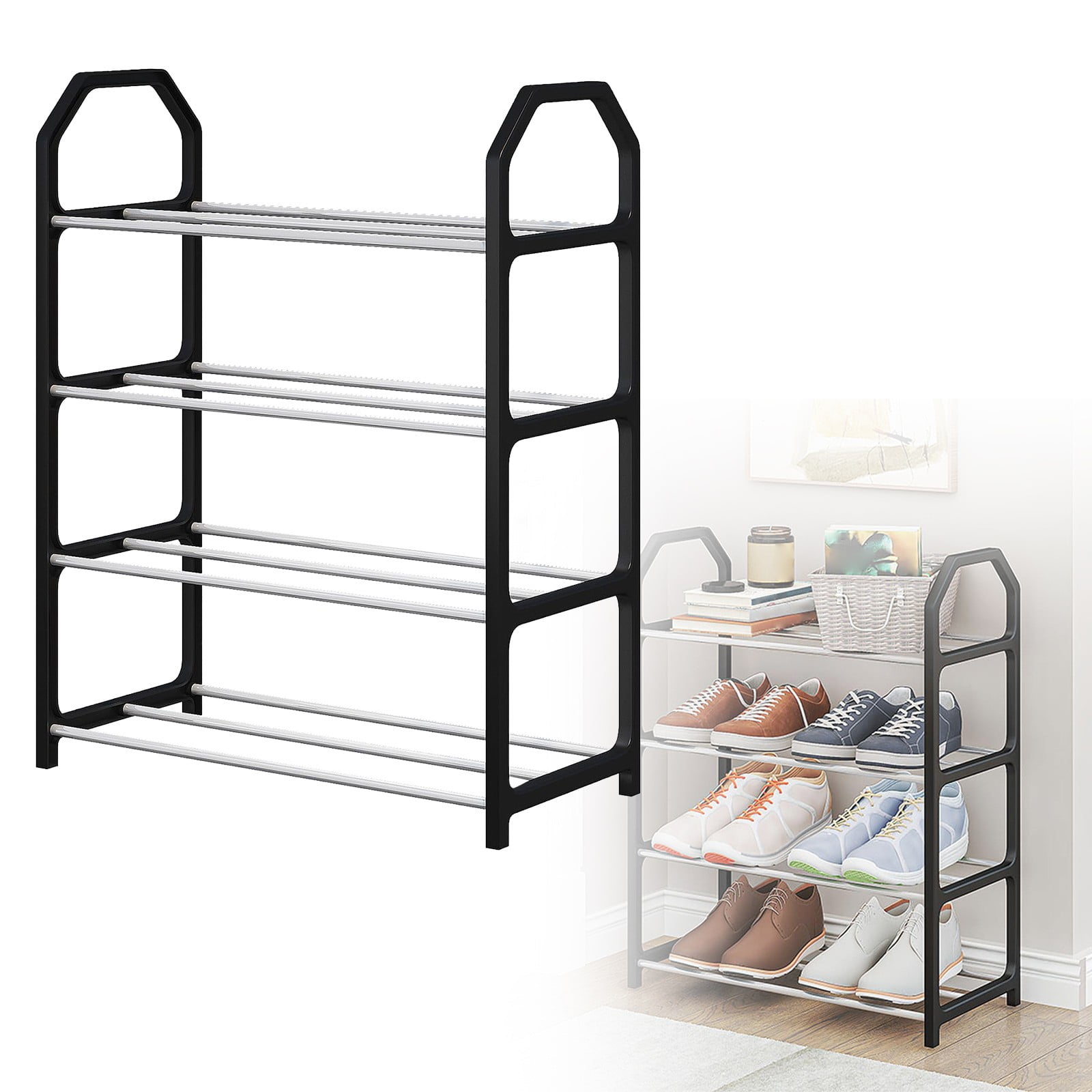 Simple Trapezoidal Shoe Rack for Home Use Doorstep Dormitory Storage ...