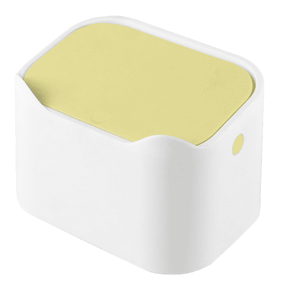 Simple Trash Can Desktop Trash Can for Desk Kitchen Bathroom Office Bedroom