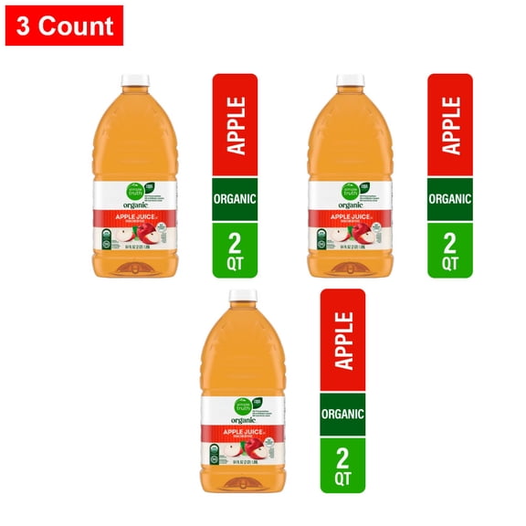 Simple Truth Apple Juice 64 fl oz - 3 Count