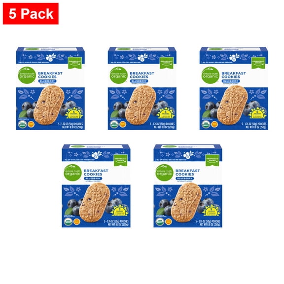 Simple Truth Blueberry Breakfast Cookies 5 ct / 1.76 oz - 5 Pack