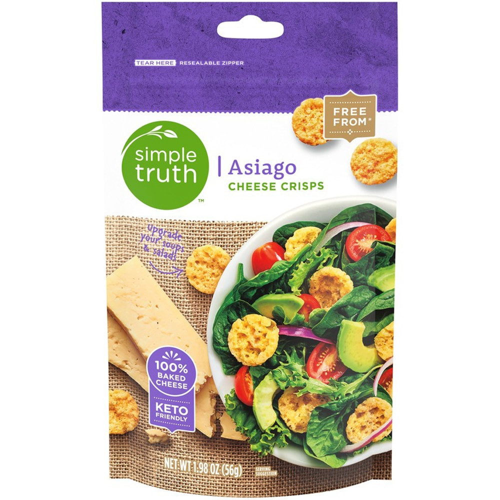 Simple Truth Cheese Crisps Asiago 1.98 oz