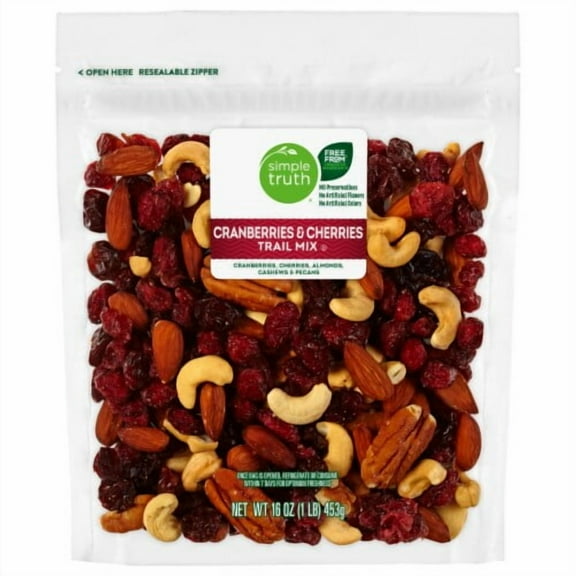 Simple Truth Cranberries & Cherries Trail Mix 16 oz