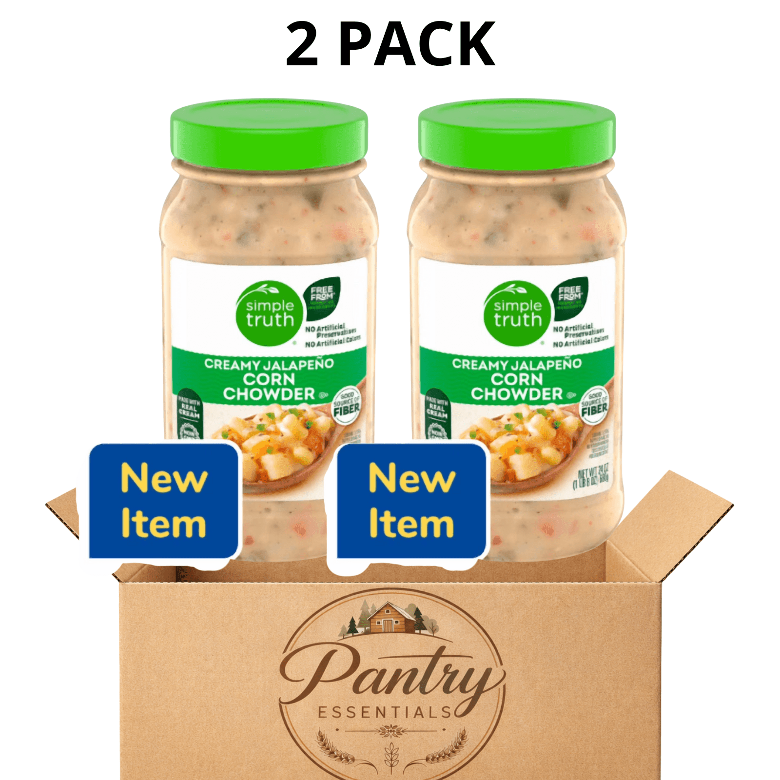 Simple Truth Creamy Jalapeno Corn Chowder, 24 Oz. 2 Pack - Walmart.com