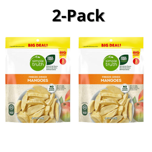 Simple Truth Freeze-Dried Mangoes 2-Pack 2 oz