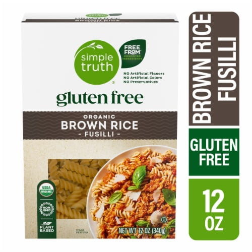 2X - Simple Truth Gluten Free Brown Rice Fusilli Pasta