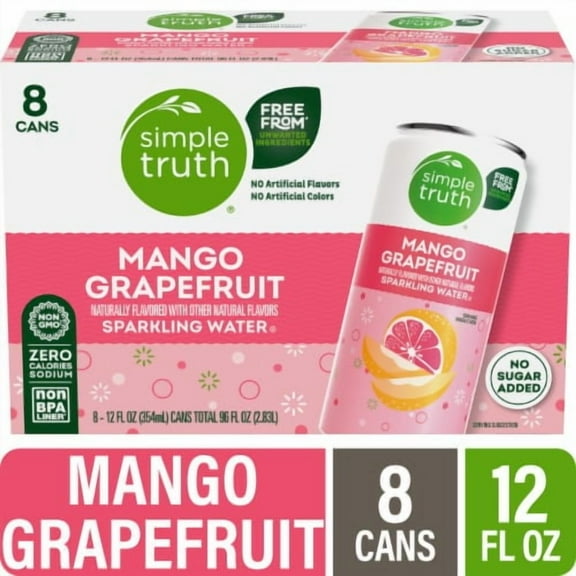 Simple Truth Mango Grapefruit Sparkling Water