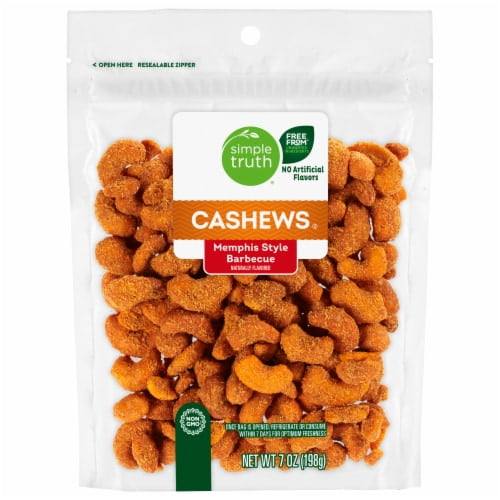 Simple Truth Memphis Style BBQ Cashews - 7 oz - Walmart.com