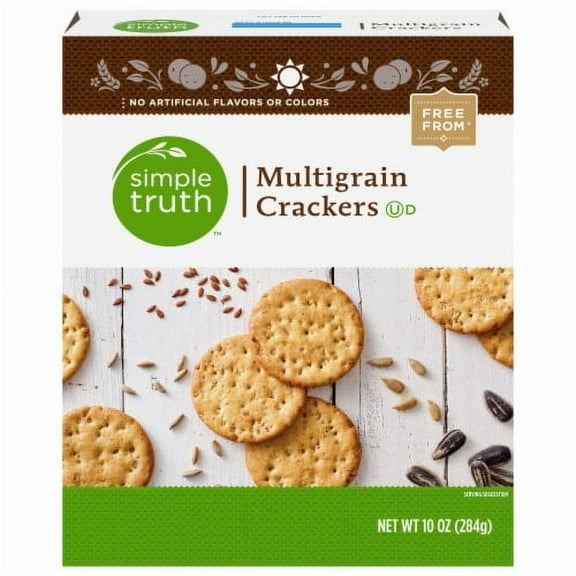 Simple Truth Multigrain Crackers - 10 oz