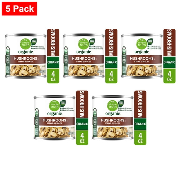 Simple Truth Mushrooms 4 oz - 5 Pack