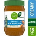 thumbnail image 1 of Simple Truth No Stir Creamy Almond Butter 16 oz, 1 of 4