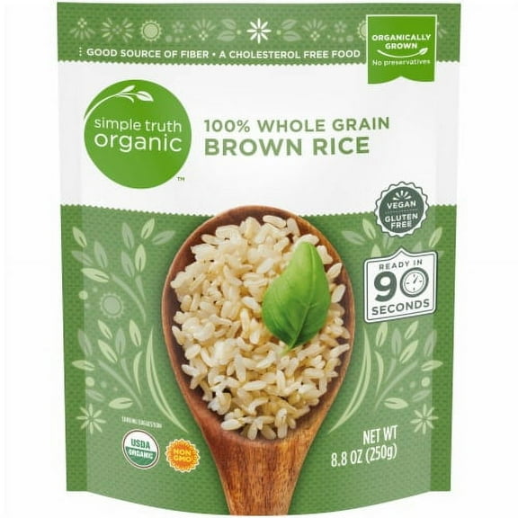 Simple Truth Organic 90 Second 100% Whole Grain Brown Rice