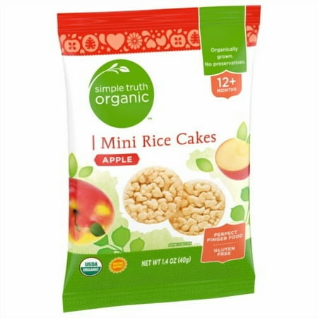 Simple Truth Organic Apple Mini Rice Cakes - 1.4 oz