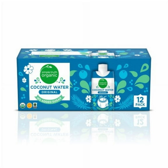 Simple Truth Organic Coconut Bottled Water - 11.6 fl oz - 12 bottles