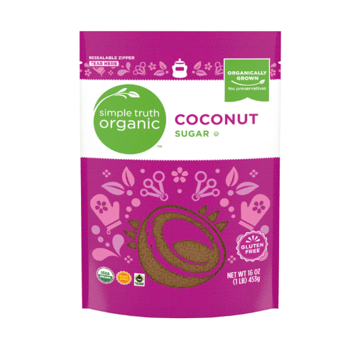 Simple Truth Organic Coconut Sugar Gluten Free Organically Grown 16 Oz, 2 Pack