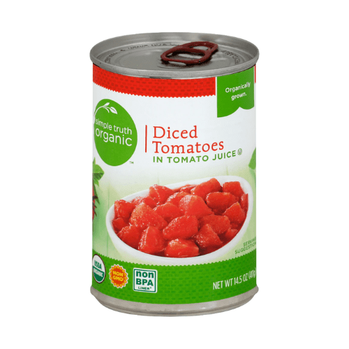 Simple Truth Organic Diced Tomatoes in Tomato Juice Organically Grown 14.5 oz,3 Pack
