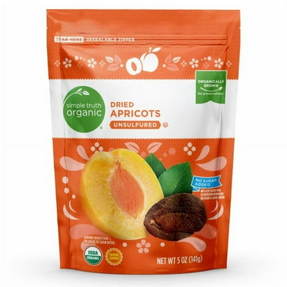 Simple Truth Organic Dried Apricots - 5 oz
