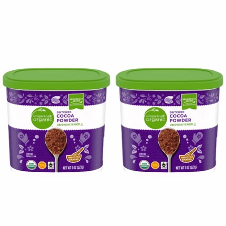 Simple Truth Organic Dutched Unsweetened Cocoa Powder, 8 oz,2 Pack