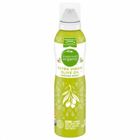 2X - Simple Truth Organic Extra Virgin Olive Oil Cooking Spray-5 oz