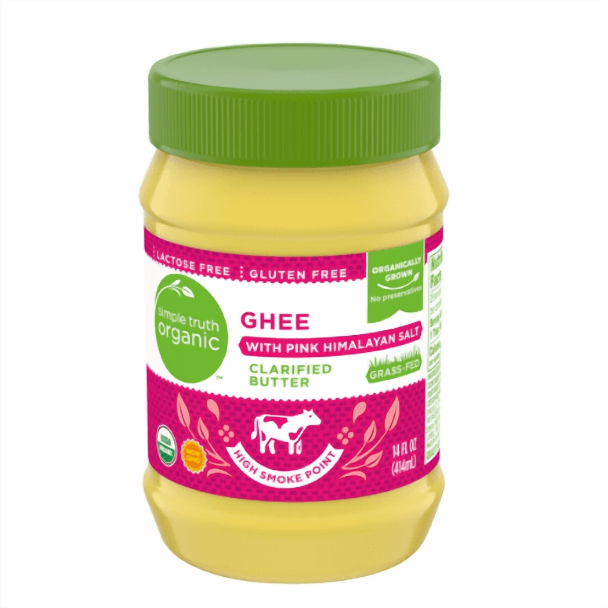 Simple Truth Organic Ghee with Pink Himalayan Salt , 2 Pack