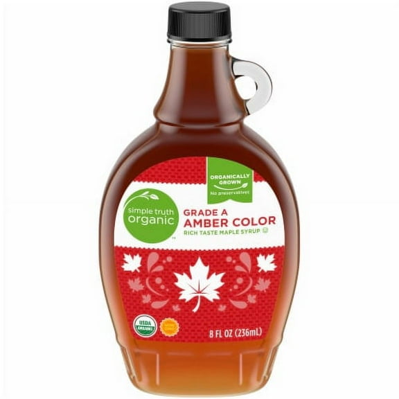 Simple Truth Organic Grade A Amber Color Maple Syrup - 8 fl oz