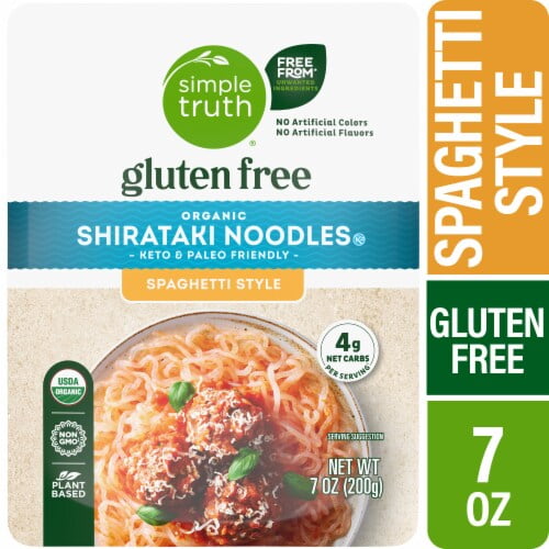 2X - Simple Truth Organic Keto Shirataki Spaghetti Style Noodles 7 oz