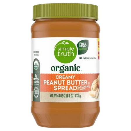 Simple Truth Organic No Stir Creamy Peanut Butter BIG Deal! - 40 oz