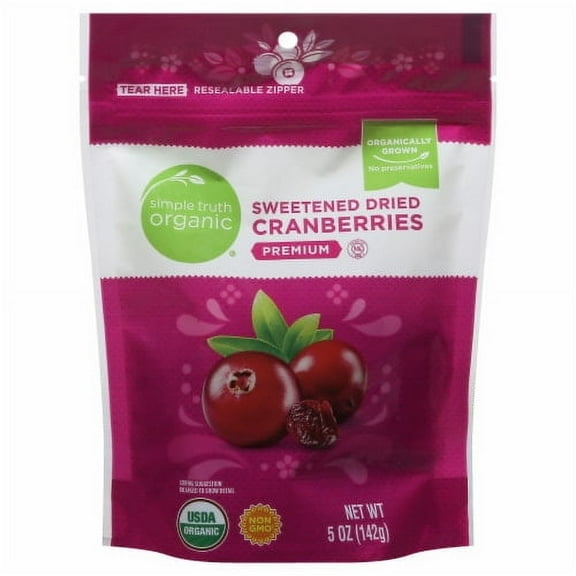 Simple Truth Organic Premium Dried Cranberries - 5 oz