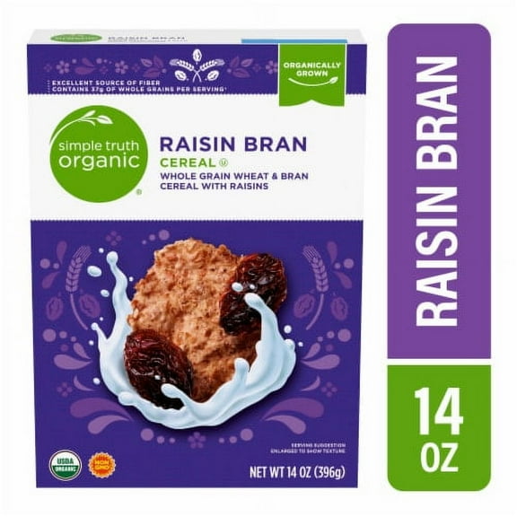 Simple Truth Organic Raisin Bran Cereal - 14 oz