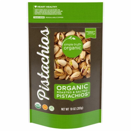 Simple Truth Organic Roasted & Salted Pistachios - Walmart.com
