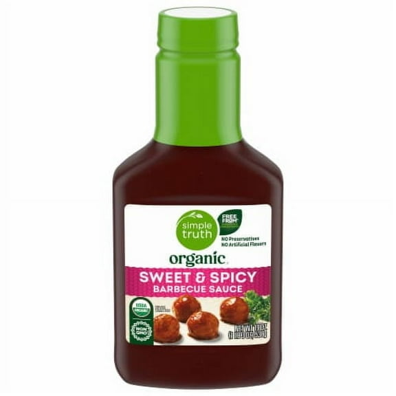 Simple Truth Organic Sweet & Spicy BBQ Sauce - 19 oz