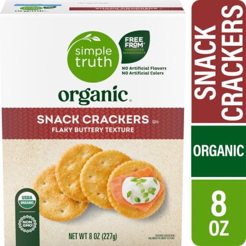 Simple Truth Organic Wheat Crackers 8 oz - Pack of 2