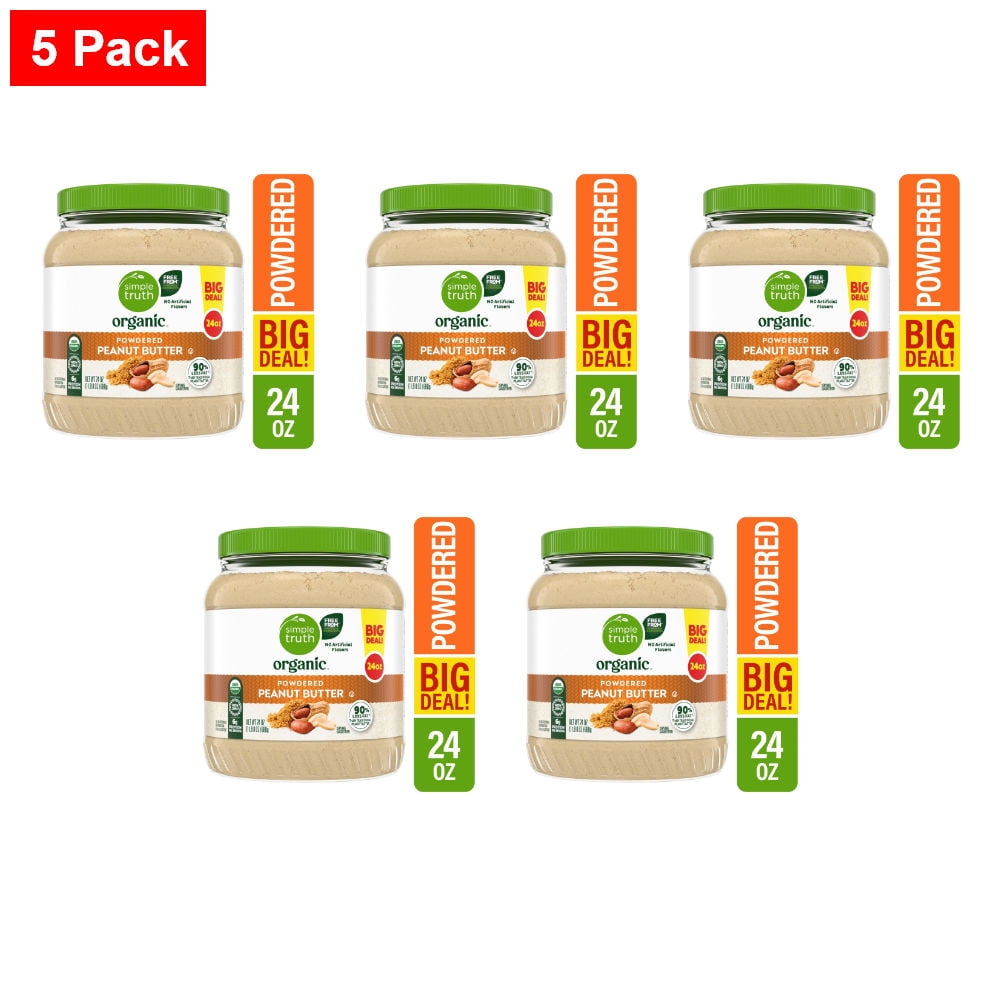 Simple Truth Powdered Peanut Butter 24 oz - 5 Pack