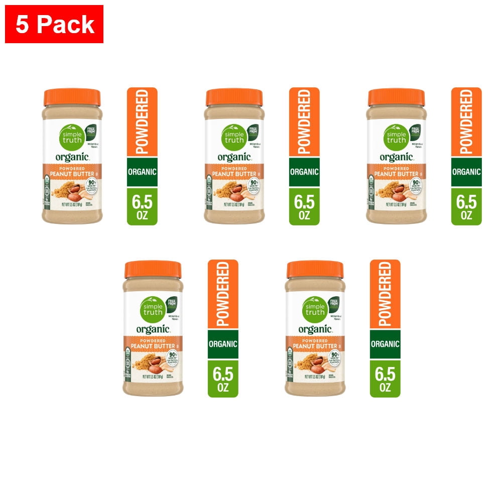 Simple Truth Powdered Peanut Butter 6.5 oz - 5 Pack
