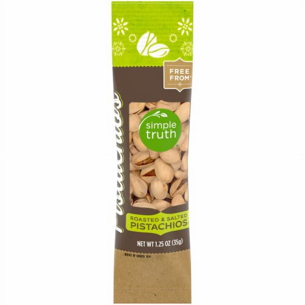 Simple Truth Roasted \u0026 Salted Pistachios 1.25 oz - Pack of 2